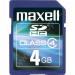Maxell HC SD Class 4 flash card 4GB