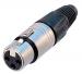 Neutrik NC3FX 3 pole XLR female cable connector
